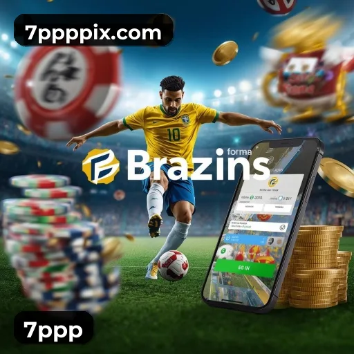 App 7ppp para iOS e Android — interface mobile, login biométrico e PIX integrado